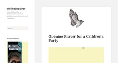 Desktop Screenshot of jenaisleonline.com